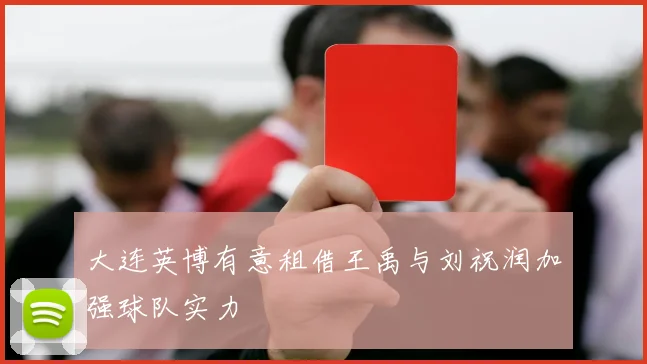 大连英博有意租借王禹与刘祝润加强球队实力